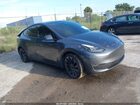 2022 Tesla Model Y Performance Dual Motor All-wheel Drive Gray vin: 7SAYGDEF3NF404313