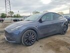2023 Tesla Model Y Gray vin: 7SAYGDEF4PF920795