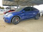 2023 Tesla Model Y Blue vin: 7SAYGDEF6PF622927