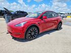 2022 Tesla Model Y Красный vin: 7SAYGDEF8NF381160