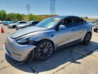 2025 Tesla Model Y Серый vin: 7SAYGDEF9SF299272