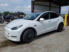 2022 Tesla Model Y White vin: 7SAYGDEFXNF312387