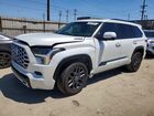 2024 Toyota Sequoia Platinum White vin: 7SVAAABA5RX048004