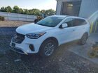 2017 Hyundai Santa Fe Se Белый vin: KM8SMDHF8HU223657