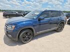 2019 Volkswagen Atlas Sel Blue vin: 1V2ER2CAXKC519410