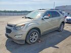 2016 Chevrolet Equinox Lt Бежевый vin: 2GNALCEKXG1107425