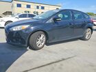 2017 Ford Focus Se Black vin: 1FADP3K2XHL216483