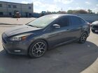 2018 Ford Focus Sel Gray vin: 1FADP3H28JL321729