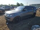 2016 Land Rover Range Rover Sport Hse Gray vin: SALWR2VF1GA578632