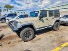 2017 Jeep Wrangler Unlimited Sport Желто-коричневый vin: 1C4BJWDG9HL686324