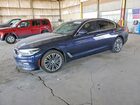 2017 Bmw 540 I Blue vin: WBAJE5C33HG914221