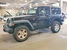 2016 Jeep Wrangler Sport Black vin: 1C4AJWAG6GL114867