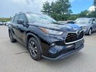 2020 Toyota Highlander Xle Черный vin: 5TDGZRBHXLS002383