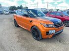 2016 Land Rover Range Rover Sport Hse Orange vin: SALWR2KF3GA121731