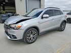 2018 Mitsubishi Outlander Sport Sel Silver vin: JA4AP4AW7JZ026533