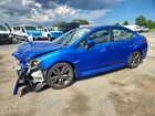 2016 Subaru Wrx Premium Синий vin: JF1VA1E69G9834821