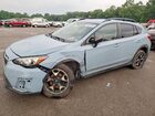 2019 Subaru Crosstrek Синий vin: JF2GTABC6KH226617