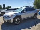 2018 Subaru Crosstrek Limited Silver vin: JF2GTALC5JH307783