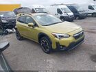 2021 Subaru Crosstrek Limited Green vin: JF2GTHNC6MH307494