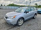 2016 Subaru Forester 2.5i Silver vin: JF2SJABC4GH430176