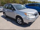 2016 Subaru Forester 2.5i Silver vin: JF2SJABC6GH421057