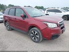 2018 Subaru Forester 2.5i Premium Красный vin: JF2SJAEC5JG521207