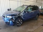 2017 Subaru Forester 2.5i Premium Синий vin: JF2SJAEC9HH568910
