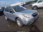 2016 Subaru Forester 2.5i Premium Silver vin: JF2SJAFC4GH492039