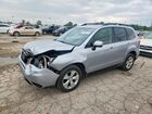 2016 Subaru Forester 2.5i Premium Silver vin: JF2SJAFC7GH559846