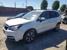 2018 Subaru Forester 2.5i Premium White vin: JF2SJAGCXJH604302