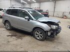 2018 Subaru Forester 2.5i Touring Silver vin: JF2SJAWC6JH593347