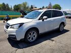 2018 Subaru Forester 2.5i Touring White vin: JF2SJAWC9JH503768