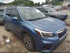 2021 Subaru Forester Premium Blue vin: JF2SKAJC5MH437809