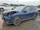 2020 Subaru Forester Sport Синий vin: JF2SKARCXLH487155