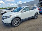 2019 Honda Cr-v Exl White vin: JHLRW2H86KX012730