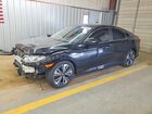 2018 Honda Civic Ex Black vin: JHMFC1F30JX010768