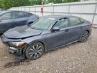2022 Honda Civic Ex Gray vin: JHMFE1F70NX000180