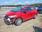 2016 Honda Fit Lx Red vin: JHMGK5H50GS009591