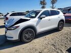 2021 Mazda Cx-5 Touring White vin: JM3KFBCM0M0356754