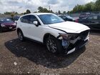 2021 Mazda Cx-5 Grand Touring White vin: JM3KFBDM2M0336312