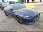 2017 Infiniti Q60 2.0t/2.0t Premium Синий vin: JN1CV7EKXHM362989