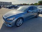 2019 Infiniti Q50 3.0t Luxe Blue vin: JN1EV7AP4KM543801