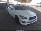 2018 Infiniti Q50 3.0t Luxe Белый vin: JN1EV7AP7JM354056