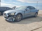 2017 Infiniti Q50 3.0t Premium Blue vin: JN1EV7AP8HM740401