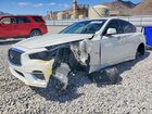 2018 Infiniti Q50 3.0t Luxe White vin: JN1EV7AP8JM590649