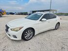 2017 Infiniti Q50 3.0t Premium White vin: JN1EV7AR5HM840585
