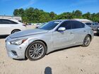 2018 Infiniti Q50 3.0t Luxe Серебряный vin: JN1EV7AR5JM434750
