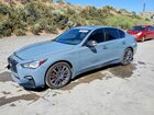2022 Infiniti Q50 Red Sport 400 Turquoise vin: JN1FV7DP9NM370278