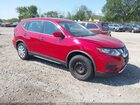 2017 Nissan Rogue S Red vin: JN8AT2MV7HW276332