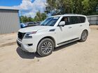 2022 Nissan Armada Sv White vin: JN8AY2AC7N9160059